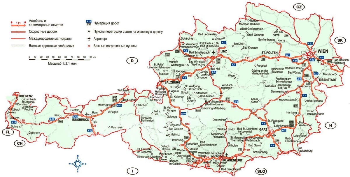 kort af krems austurríki