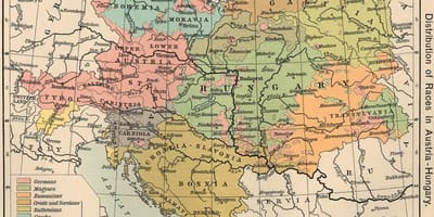 Austurríki ungverjaland kort 1900