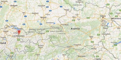 Kort af feldkirch austurríki